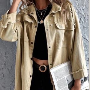 Lala Factory Pearl Beaded Jacket
